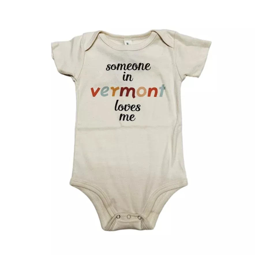 Someone in Vermont Loves Me Onesie