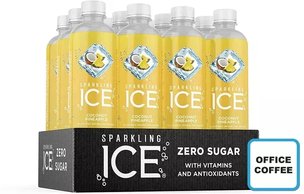 Sparkling Ice Coconut Pineapple Carbonated Drinks 12 X 503ml (Office Coffee)