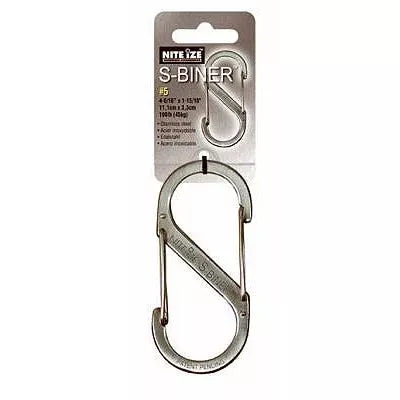 Stainless Steel Carabiner Clip – #5