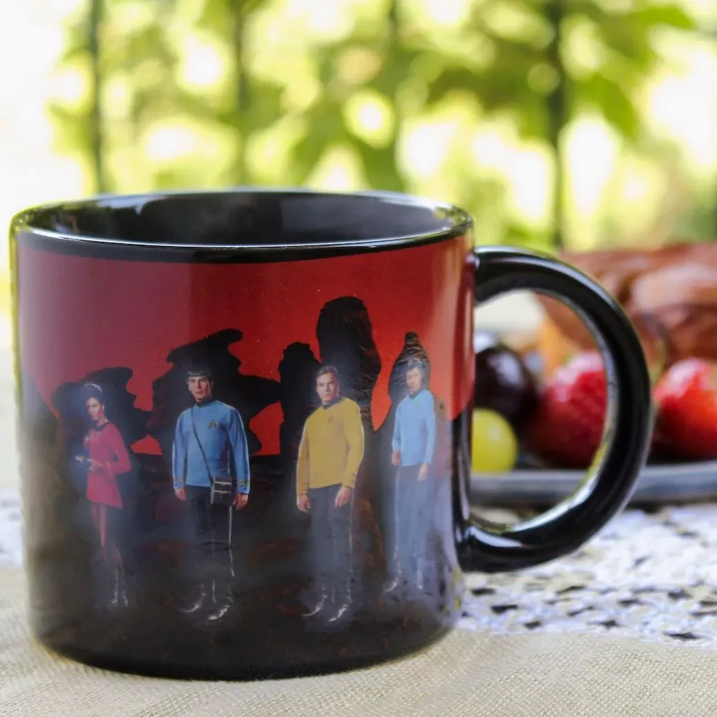 Star Trek Heat Sensitive Transporter Mug Energize!