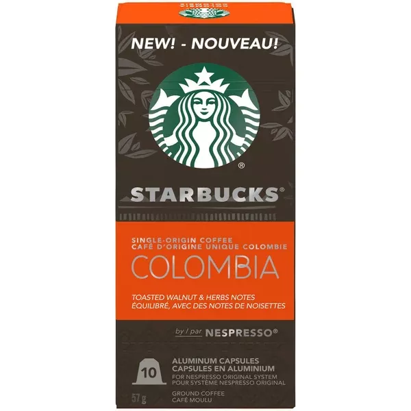Starbucks Nespresso Capsules Vertuo -Colombian