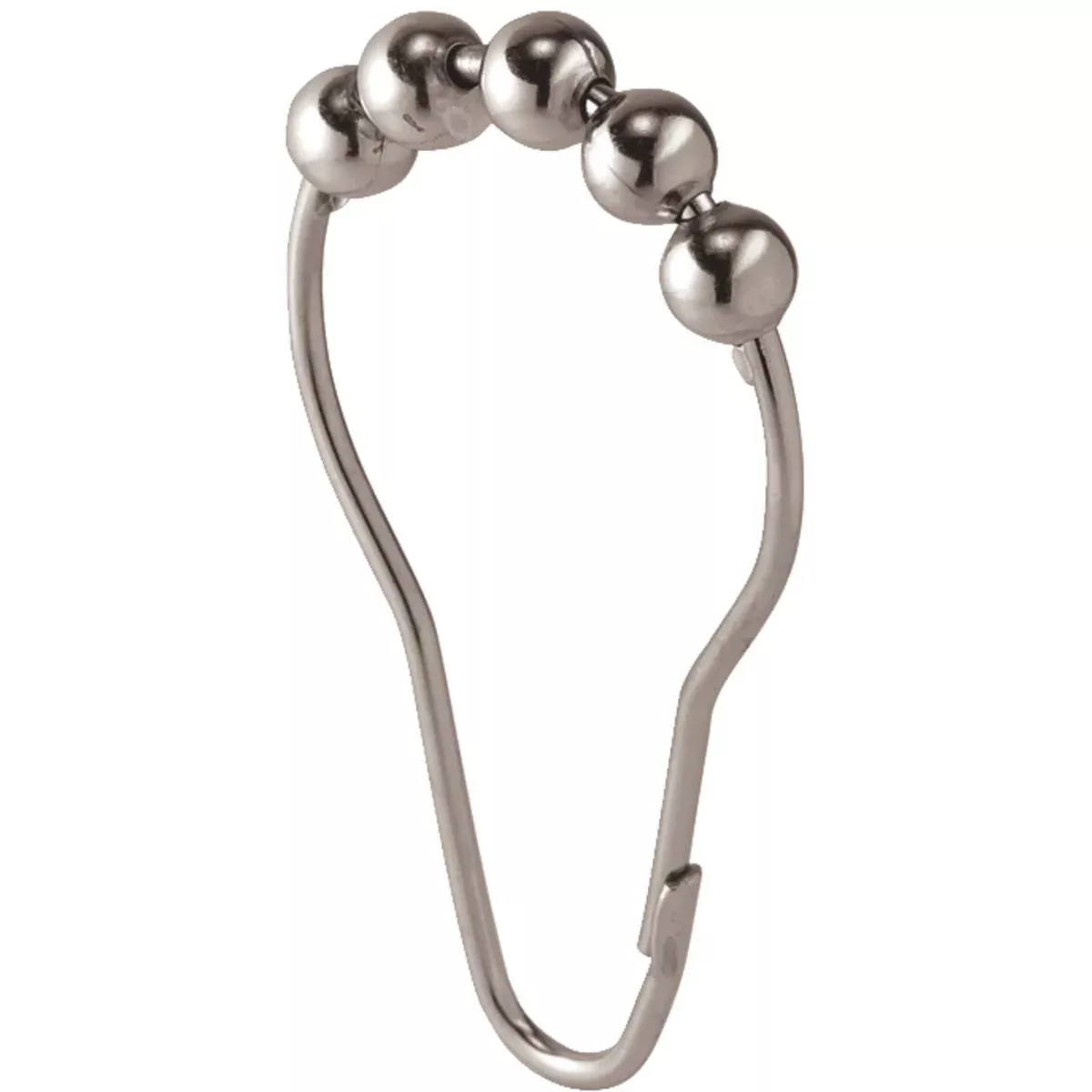 Steel Shower Curtain Roller Rings – 12pk