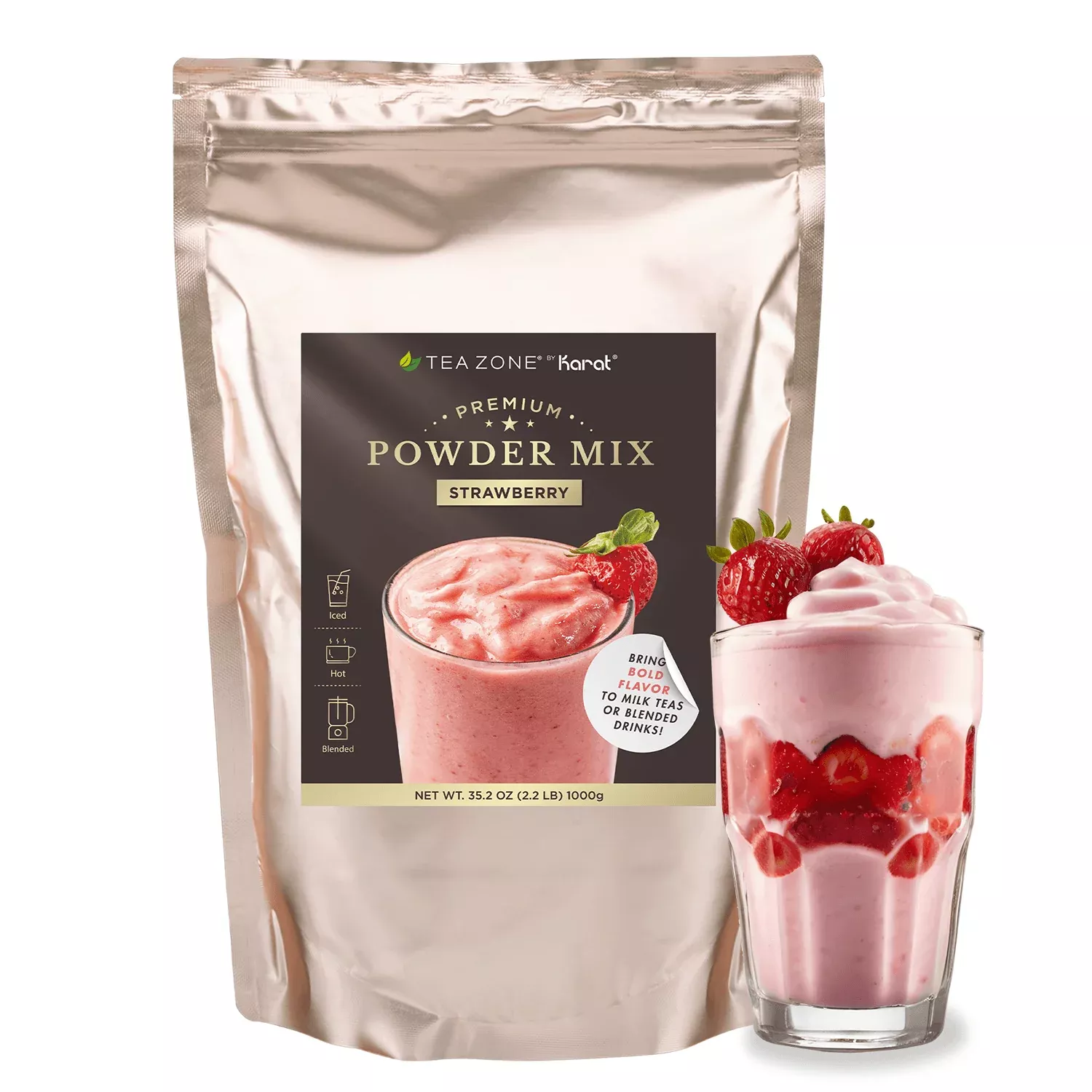 Strawberry Powder - Bag (2.2 lbs)