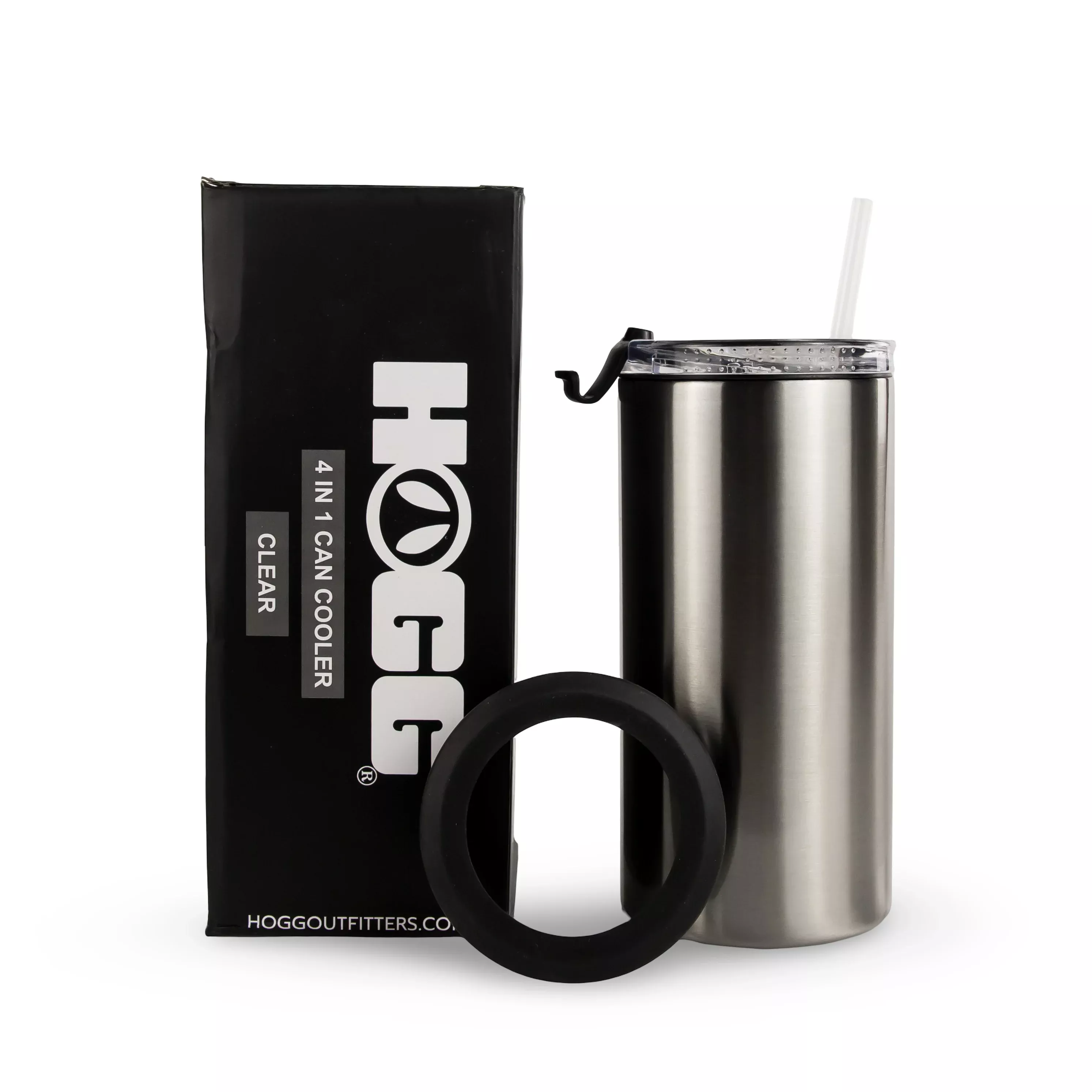 Sublimatable 4 in 1 Can Cooler - Clear