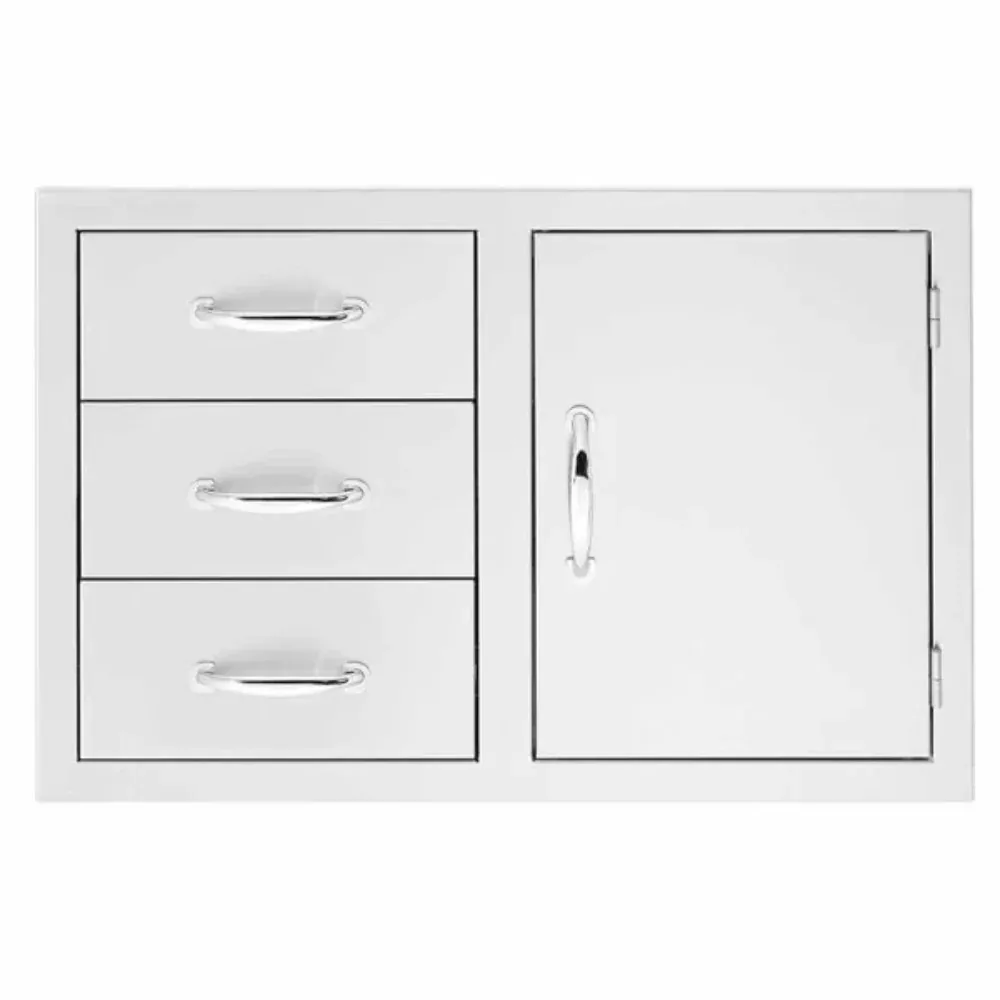 Summerset 33" 3-Drawer & Access Door Combo