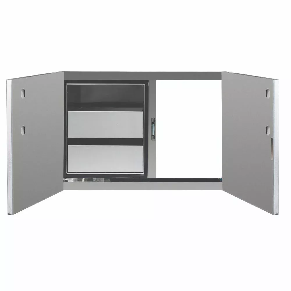 Summerset 36" 2-Drawer Dry Storage Pantry & Access Door Combo