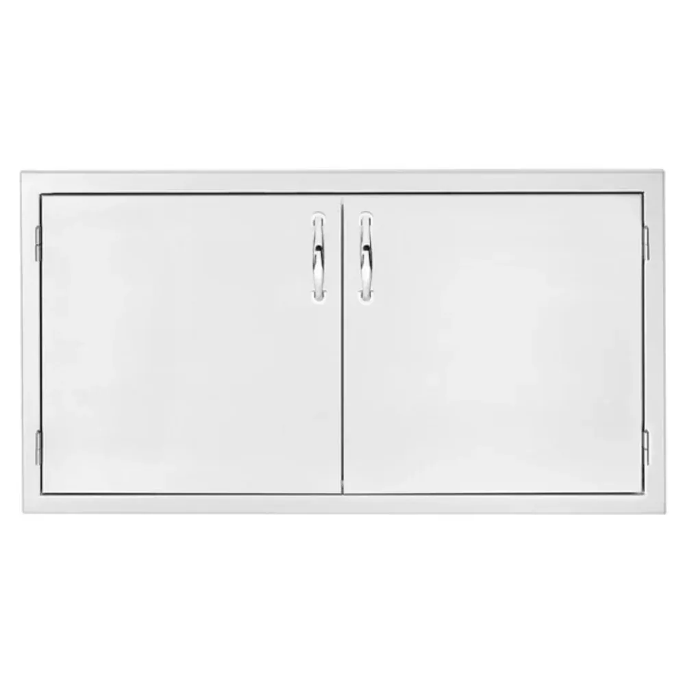 Summerset 36" 2-Drawer Dry Storage Pantry & Enclosed Cabinet Combo