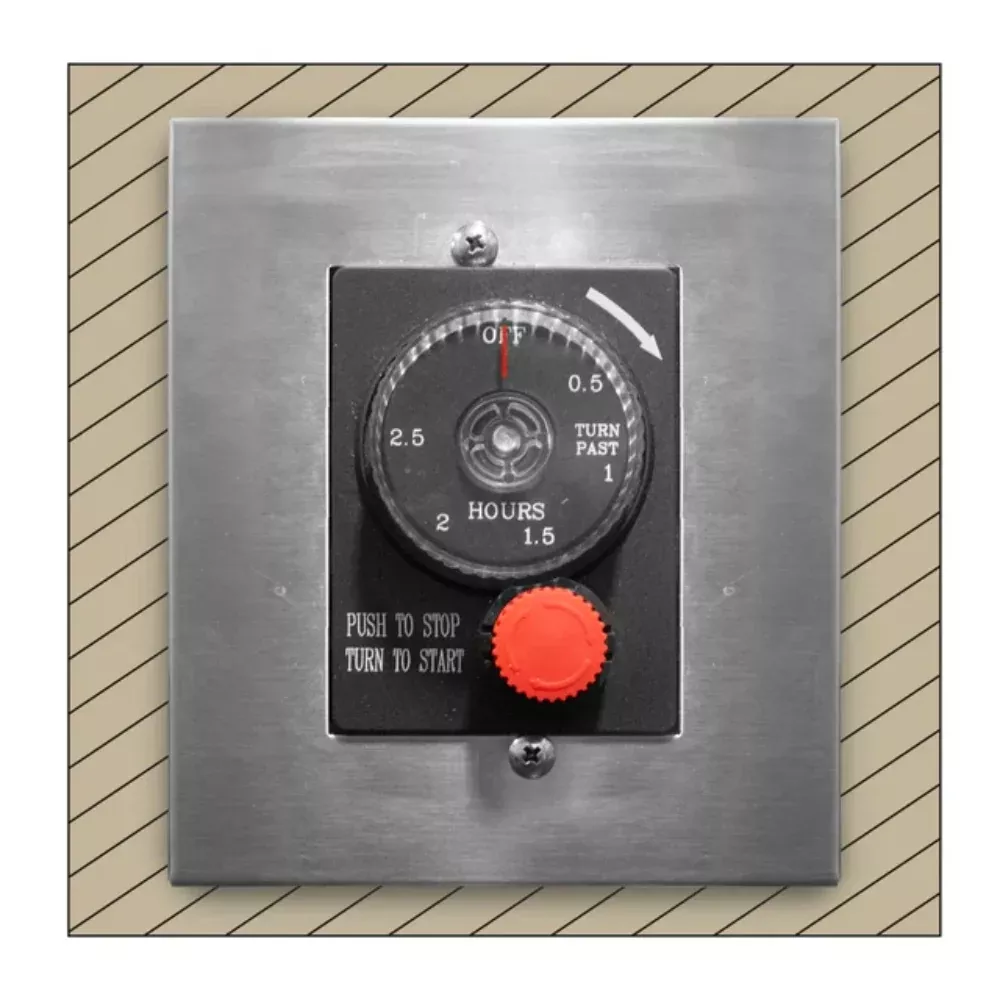 Summerset Surface Mount Enclosure to house ESTOP1-0H and ESTOP2-5H Timers.