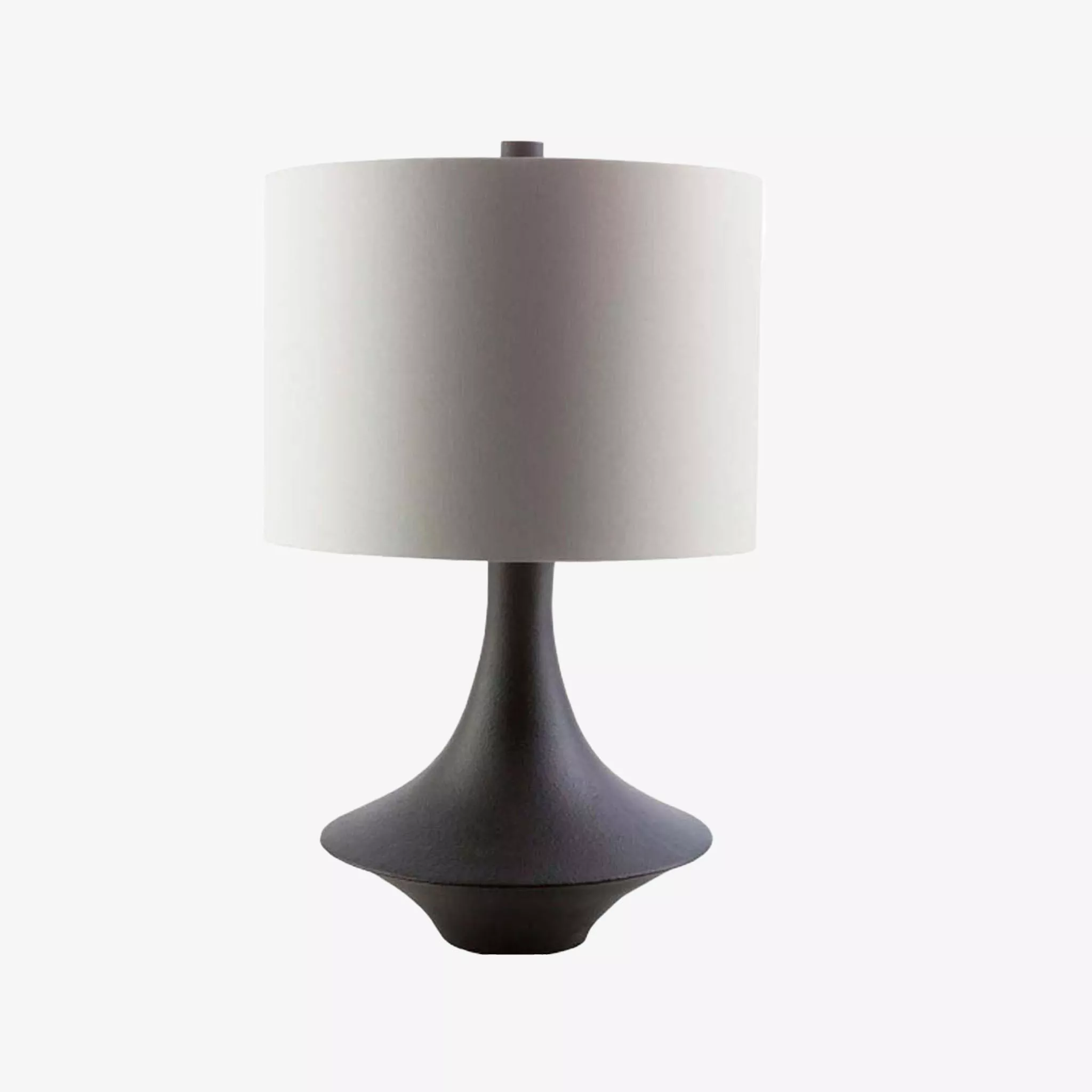 Surya Bryant Accent Table Lamp in Plaster Black