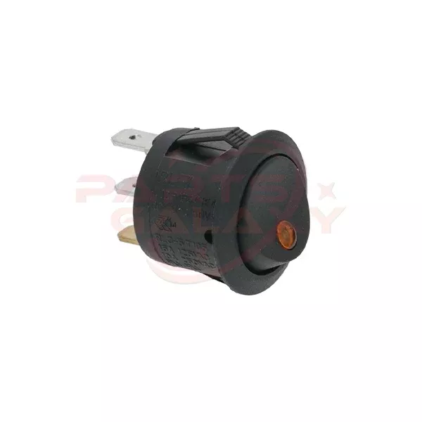 Switch Black Single-Pole 10A 250V