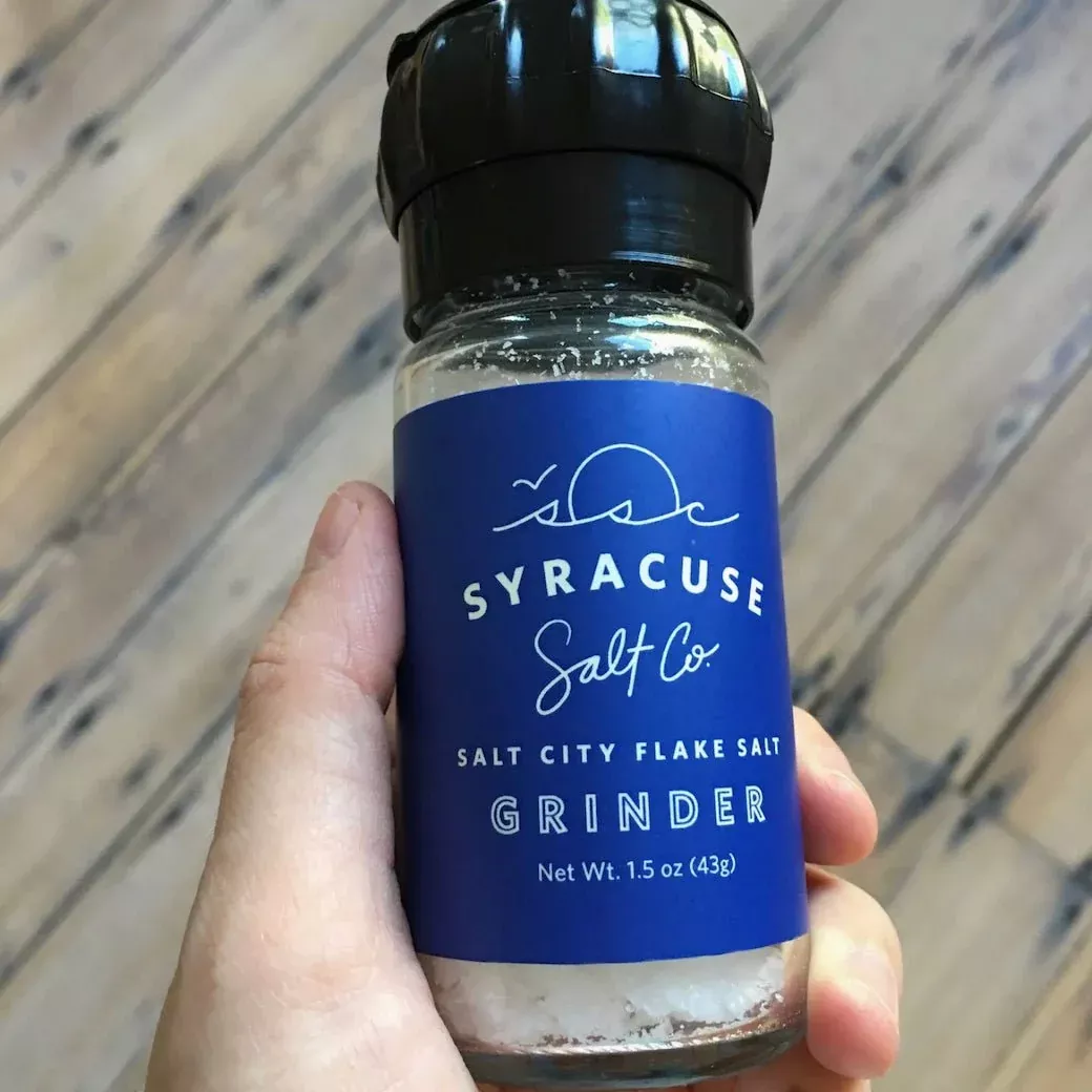 Syracuse Salt Co. Salt City Salt Flake in Refillable Grinder