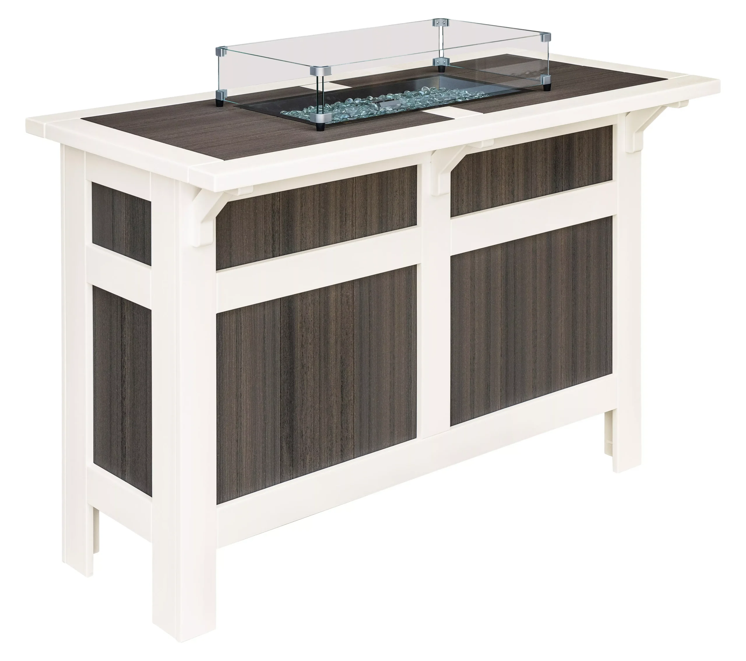 Tacoma Bar 60” W/ Fire Pit (Comes standard with upper panels)