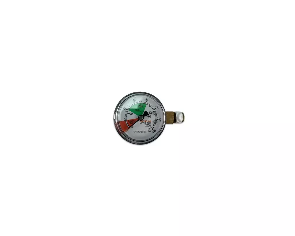 Taprite C02 Regulator Gauge, Tank Pressure (2000 PSI)