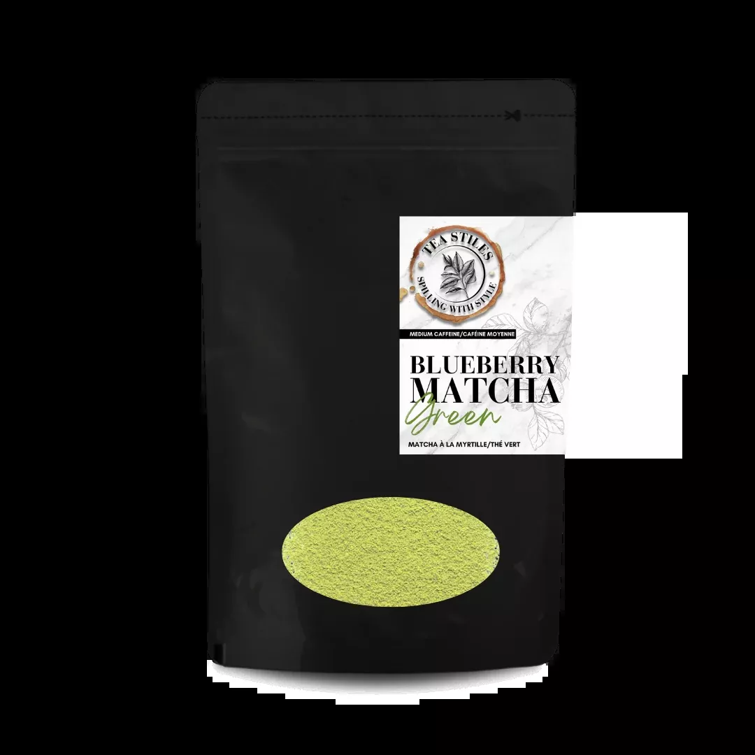 Tea Stiles - Blueberry Matcha