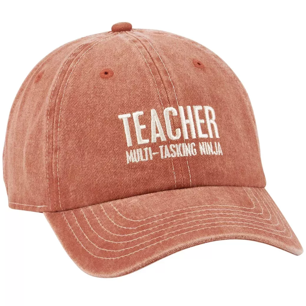 Teacher Multi-Tasking Ninja Stonewashed Ball Cap