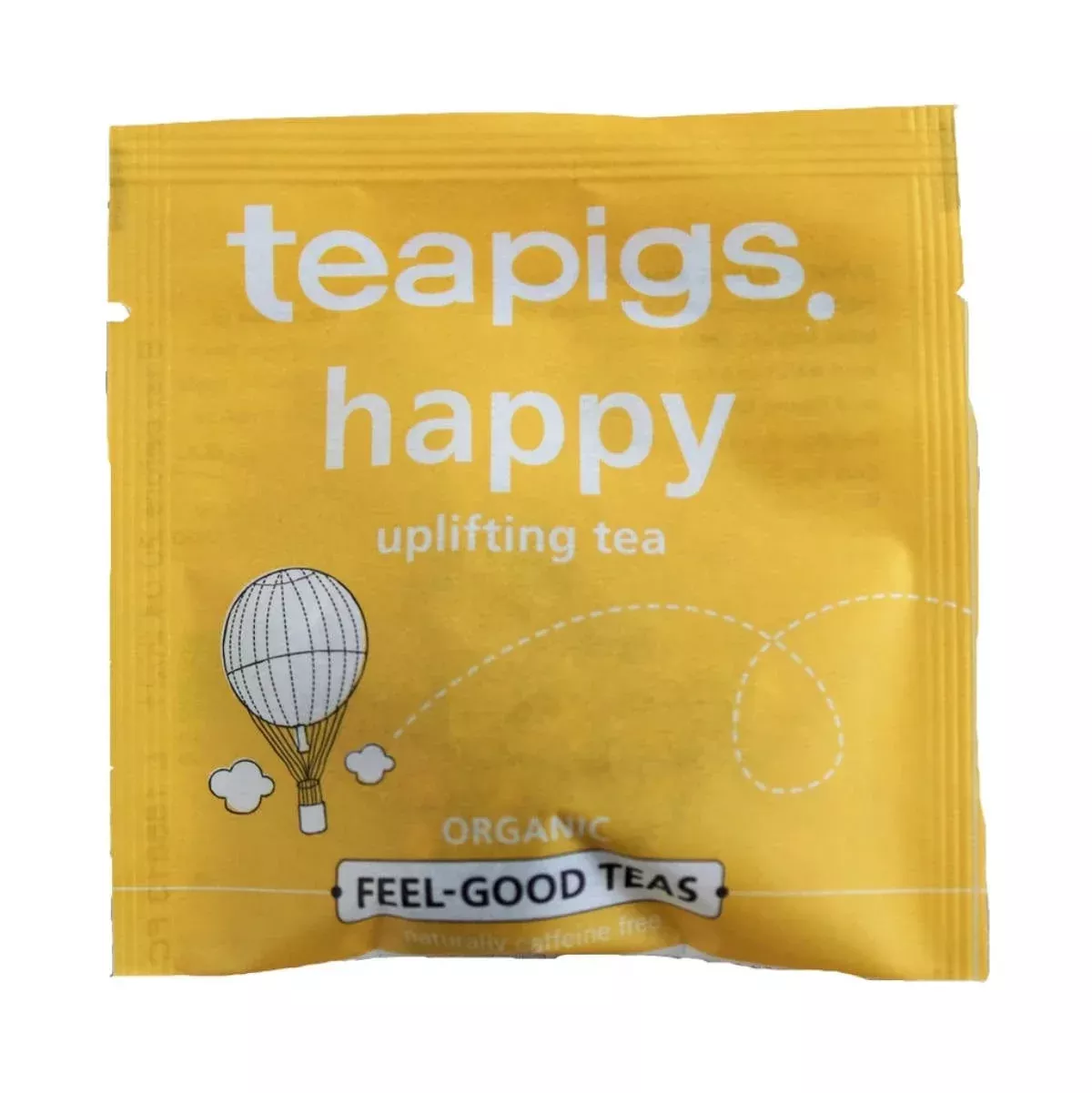 TeaPigs Happy with Lemon Balm Loose Leaf Tea Sachets (Box of 50)