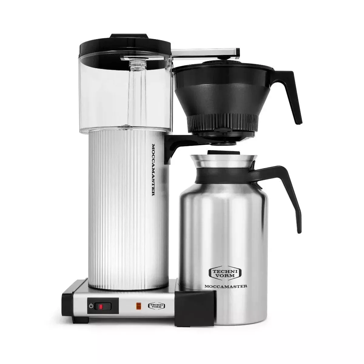 Technivorm Moccamaster CDT Grand Cafe/Office Brewer 39340 (Brushed Silver)