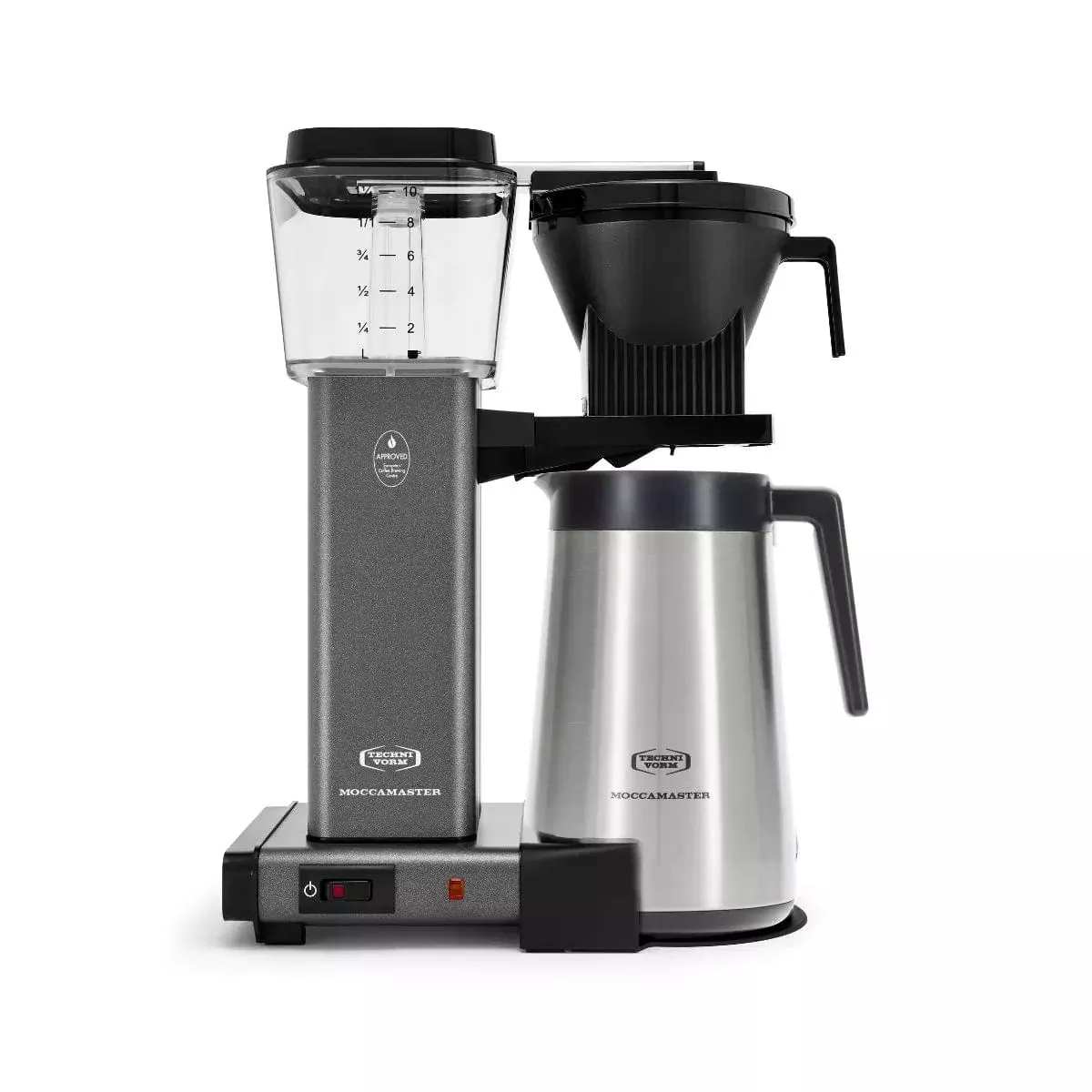 Technivorm Moccamaster KBGT Thermal Carafe Brewer 79317 (Stone Grey)