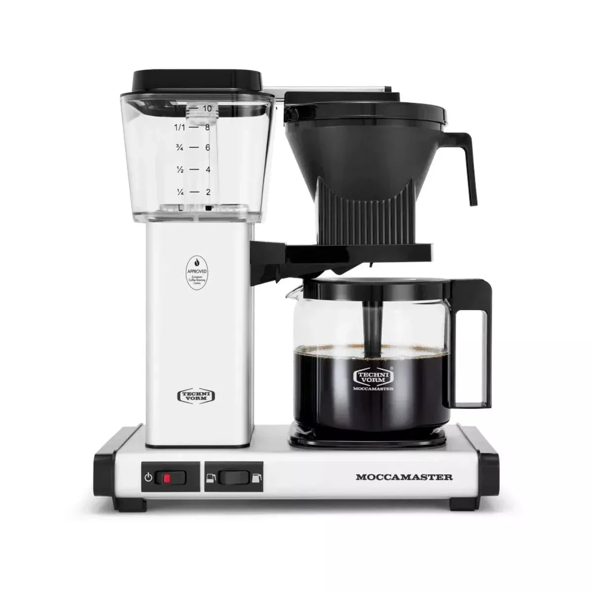 Technivorm Moccamaster KBGV Select Glass Carafe Brewer 53930 (Matte Silver)