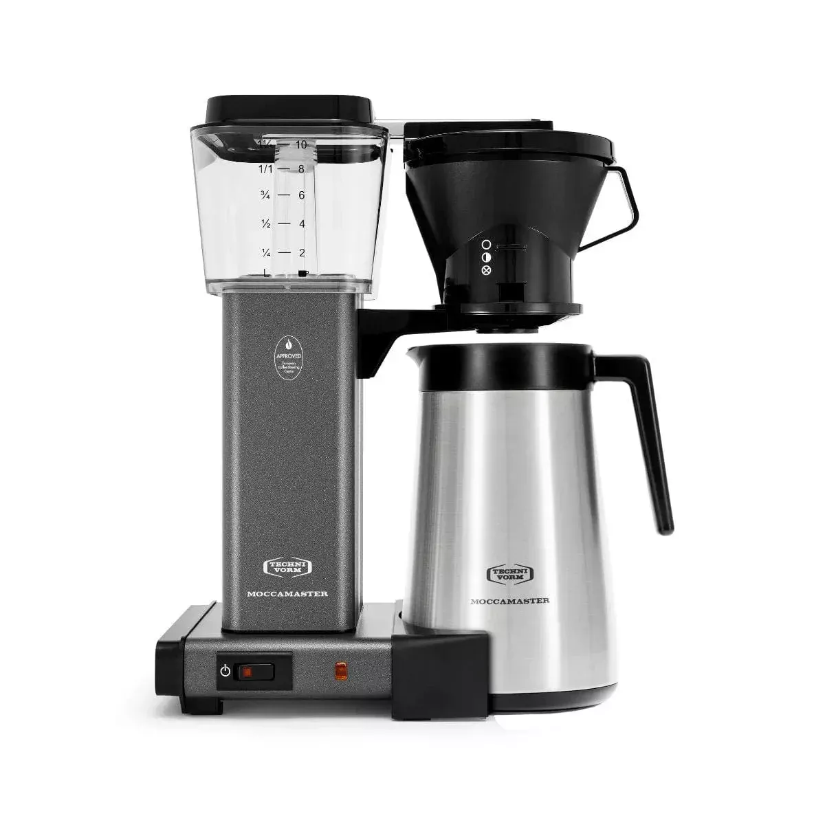 Technivorm Moccamaster KBT Thermal Carafe Brewer 79115 (Stone Grey)