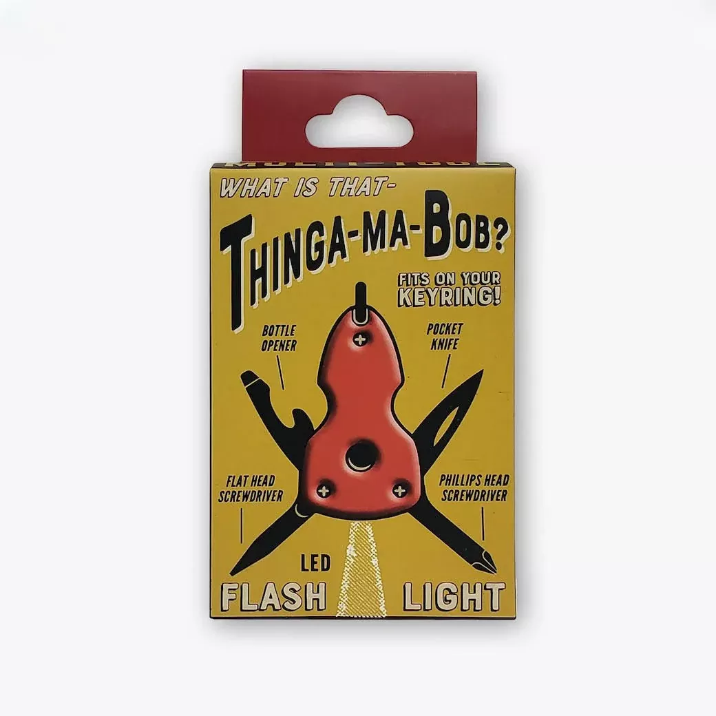 Thinga-Ma-Bob Multi-Tool Key Ring with LED Flash Light