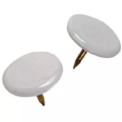 Thumb Tacks – White – Pack of 40