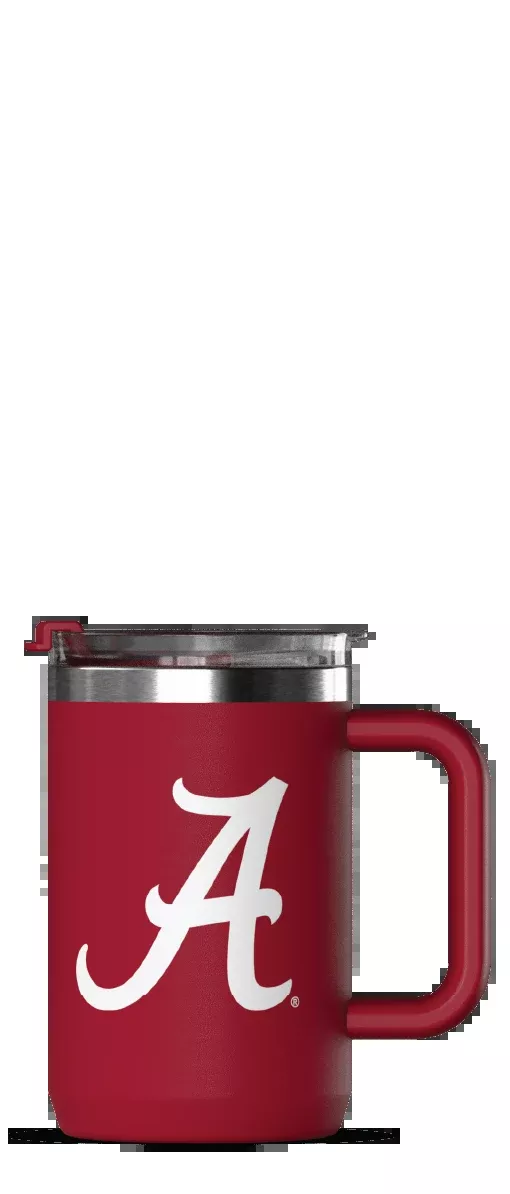 Tides 18 oz Insulated Coffee Mug with Handle and Lid