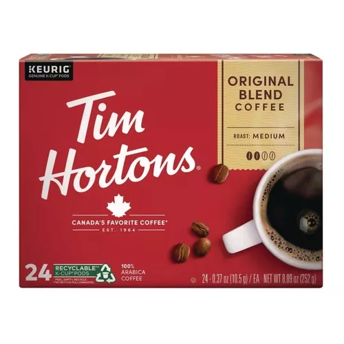 Tim Hortons 5000349628 K-Cup Pods - Original Blend (24/Box)