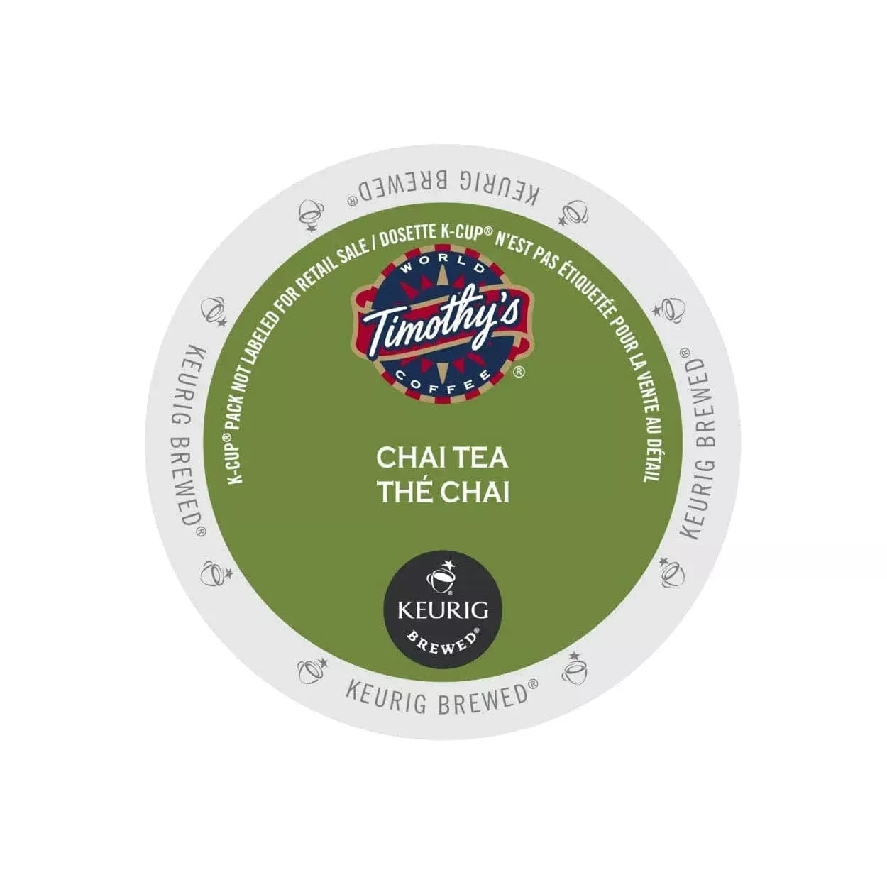 Timothy's Chai Tea K-Cup Pods (Box of 24)