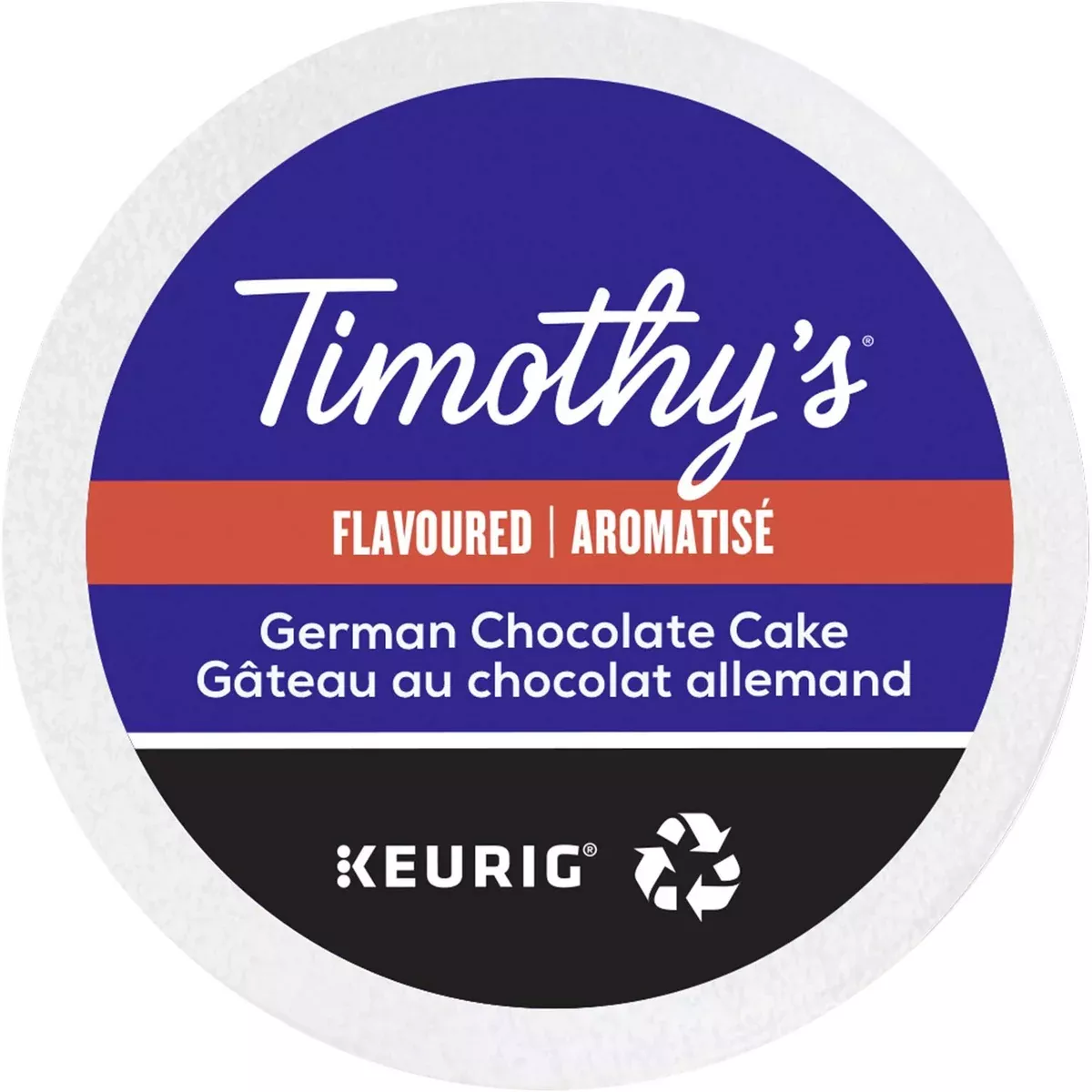 Timothy's - German Chocolate Cake 24 Pack