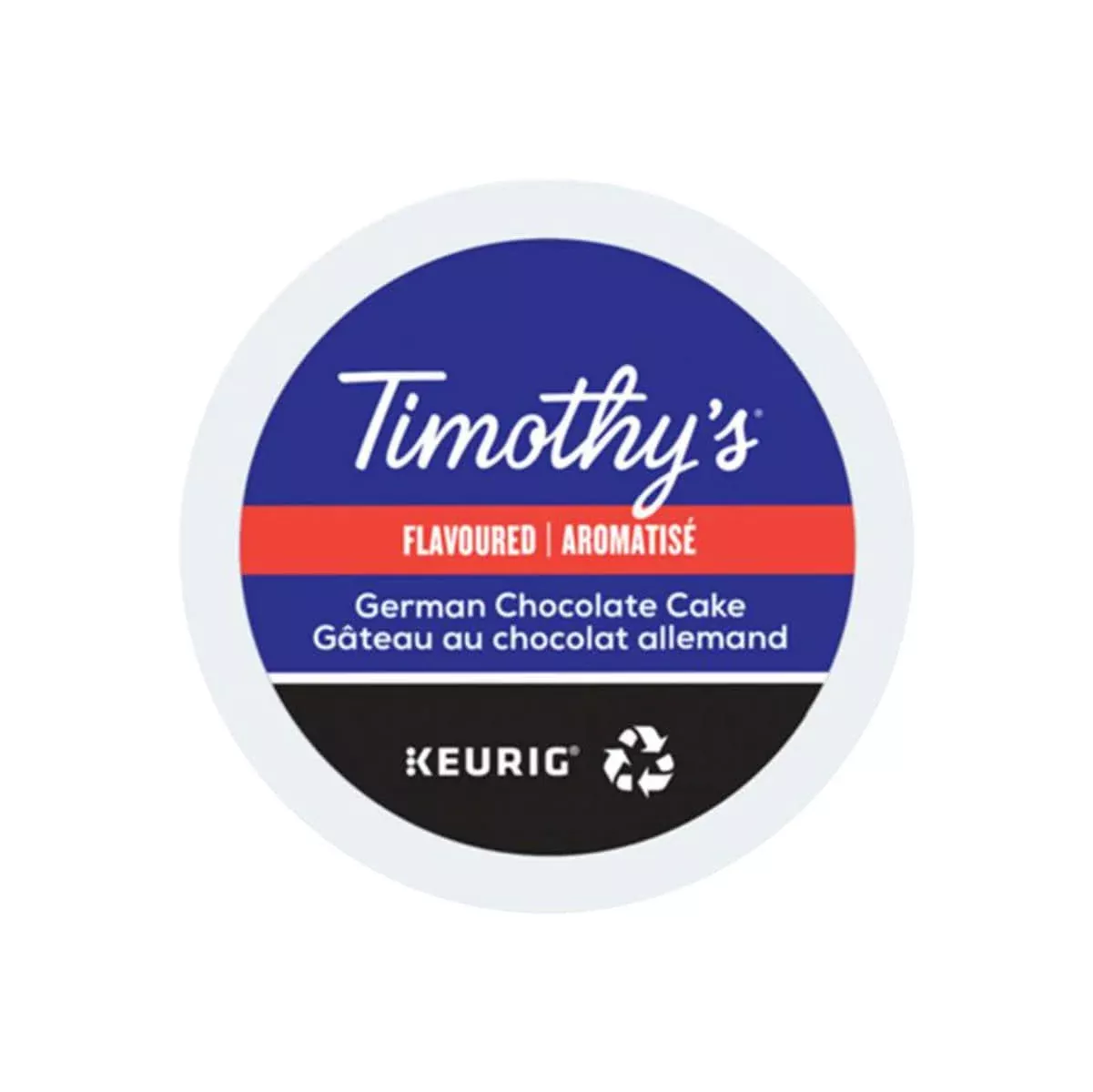 Timothy's German Chocolate Cake K-Cup Pods (Box of 24)