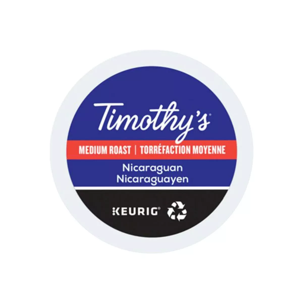 Timothy's NicaraguanK-Cup Recyclable Pods (Box of 24)
