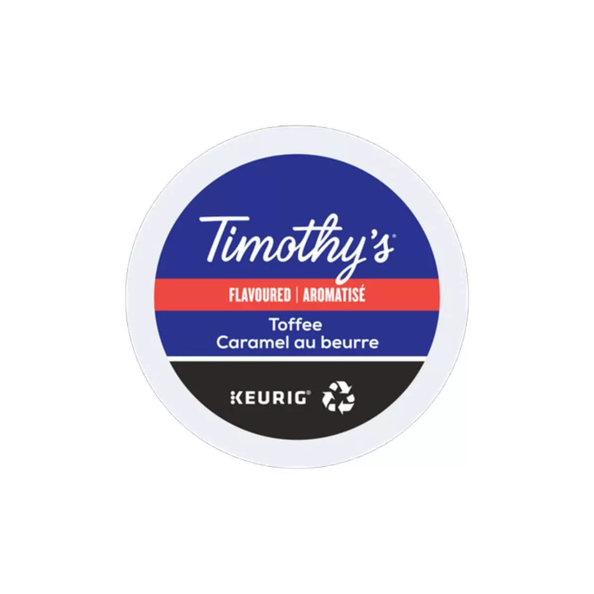 Timothy's Toffee (Formerly Winter Carnival) K-Cup Recyclable Pods (Box of 24)