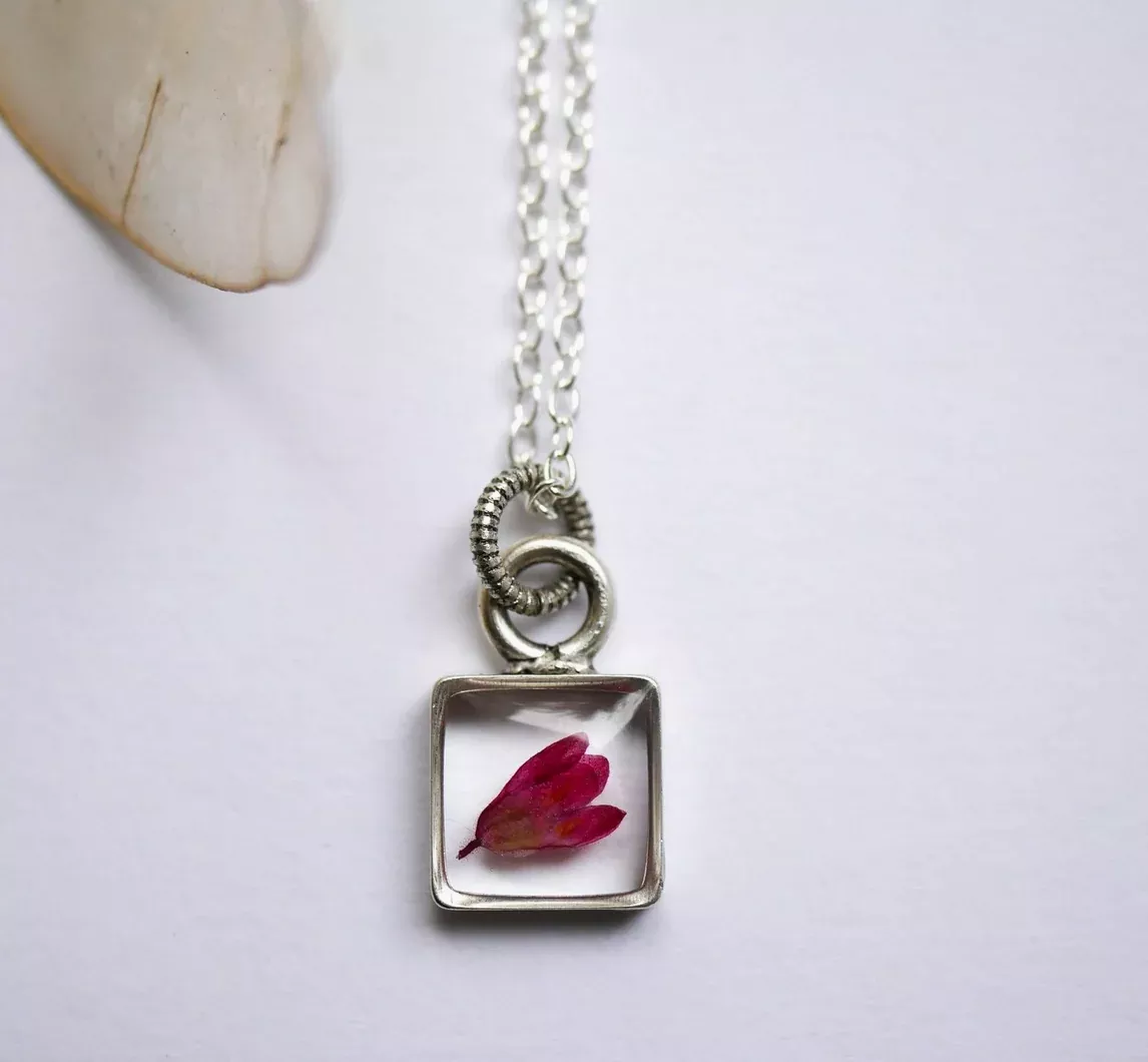 Tiny Square Pendant