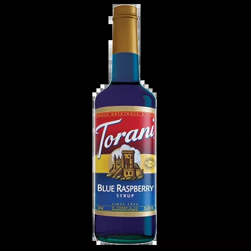 Torani Blue Raspberry Syrup - Bottle (750 mL)