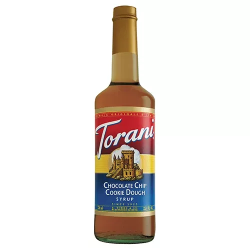 Torani Chocolate Chip Cookie Dough Syrup - Bottle (750 mL)