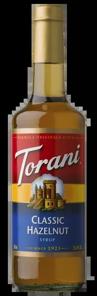 Torani Classic Hazelnut 750ml