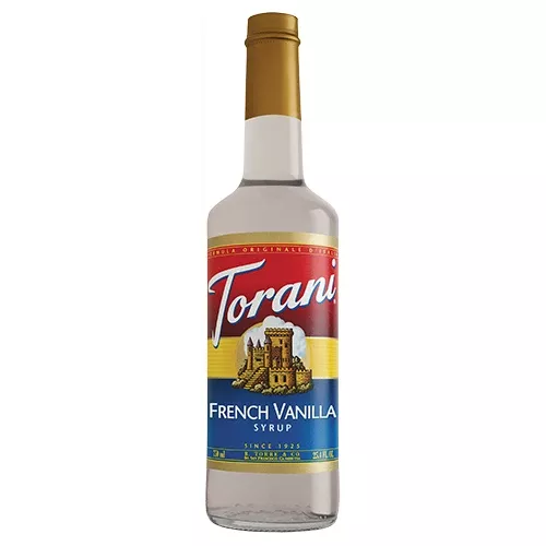 Torani French Vanilla Syrup - Bottle (750mL)
