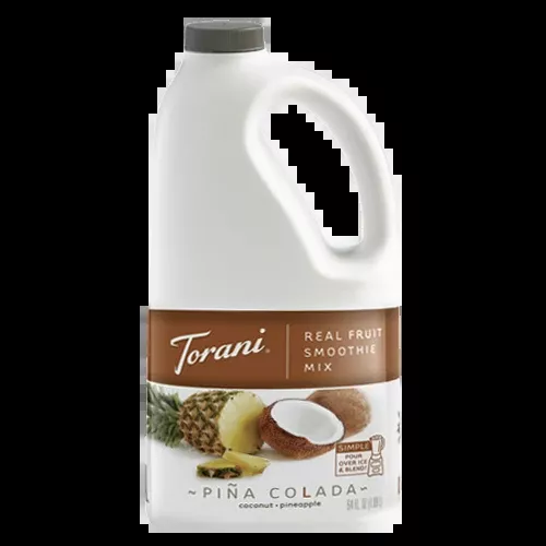 Torani Pina Colada Real Fruit Smoothie Mix - Bottle (64oz)