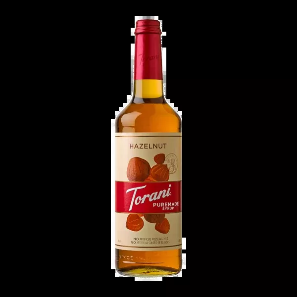Torani Puremade Hazelnut Syrup - Bottle (750mL)