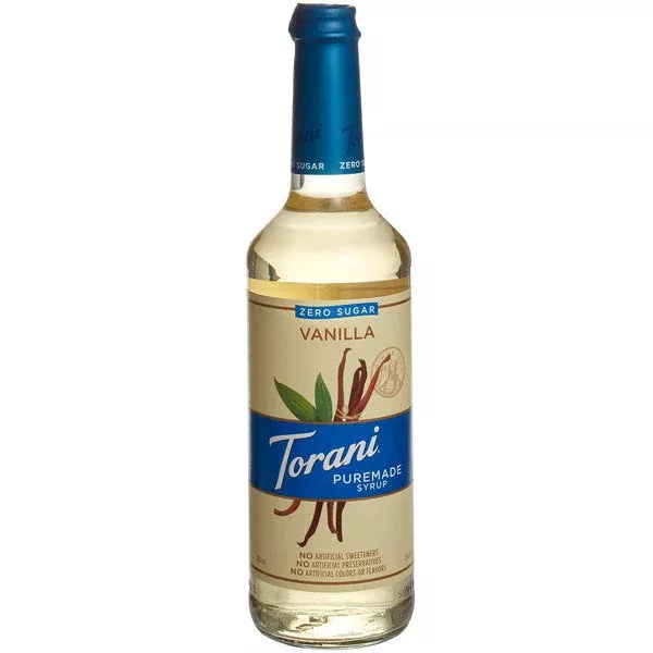 Torani - Puremade Zero Sugar Vanilla 750ml