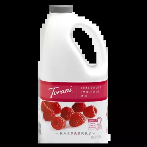 Torani Raspberry Real Fruit Smoothie Mix - Bottle (64oz)