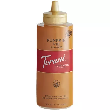 Torani Sauce - Pumpkin Pie 16.5oz