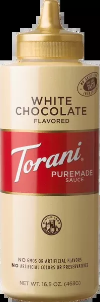 Torani Sauce - White Chocolate 16.5 oz