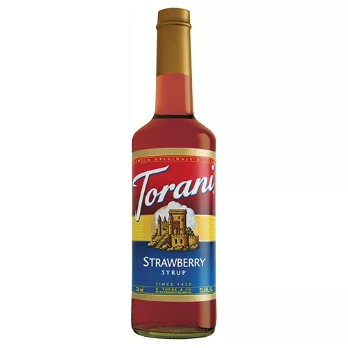 Torani Strawberry Syrup - Bottle (750mL)