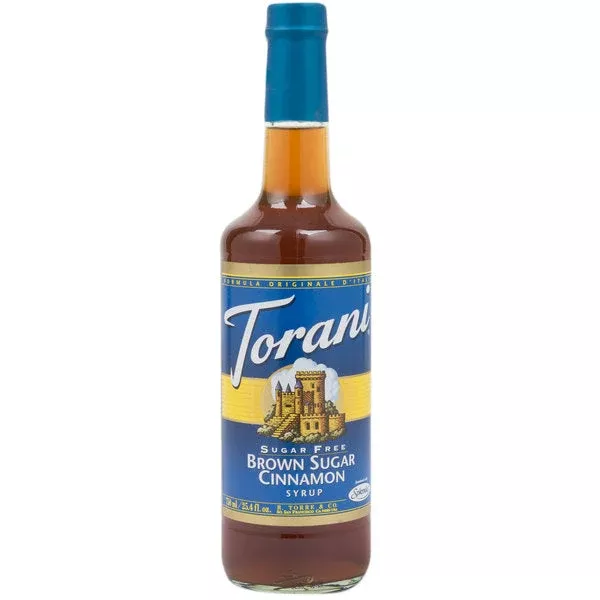 Torani Sugar Free Brown Sugar Cinnamon 750ml