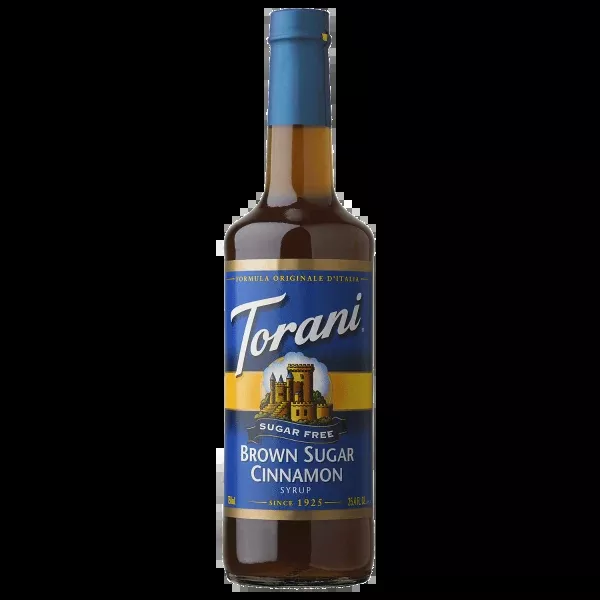Torani Sugar Free Brown Sugar Cinnamon Syrup - Bottle (750mL)