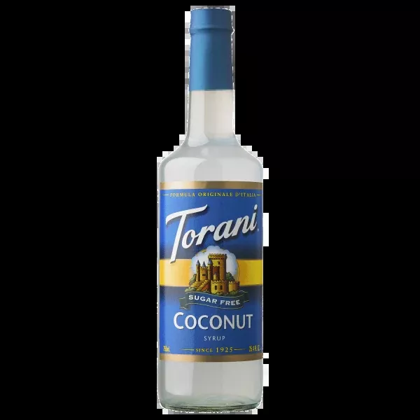 Torani Sugar Free Coconut Syrup - Bottle (750mL)