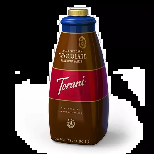 Torani Sugar Free Dark Chocolate Sauce - Bottle (64oz)