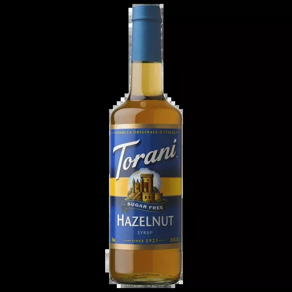 Torani Sugar Free Hazelnut Syrup - Bottle (750mL)